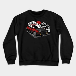 red  ae86 hachiroku Crewneck Sweatshirt